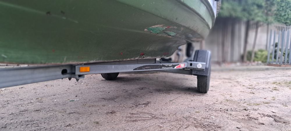 Lodz wioslowa 430 / 160 + Yamaha 4 KM 4 suw 2005 rok