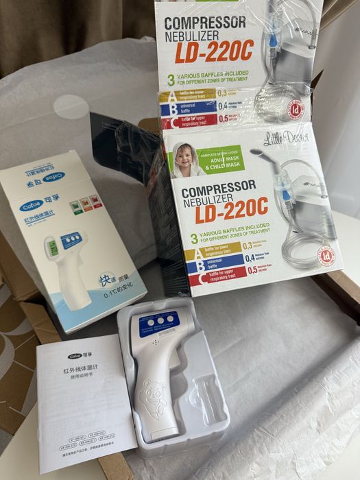 Цифровий термометр безконтактний, інфрачервоний медичний термометр