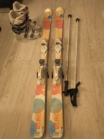 Narty Rossignol Roxy 146cm plus buty 38-39