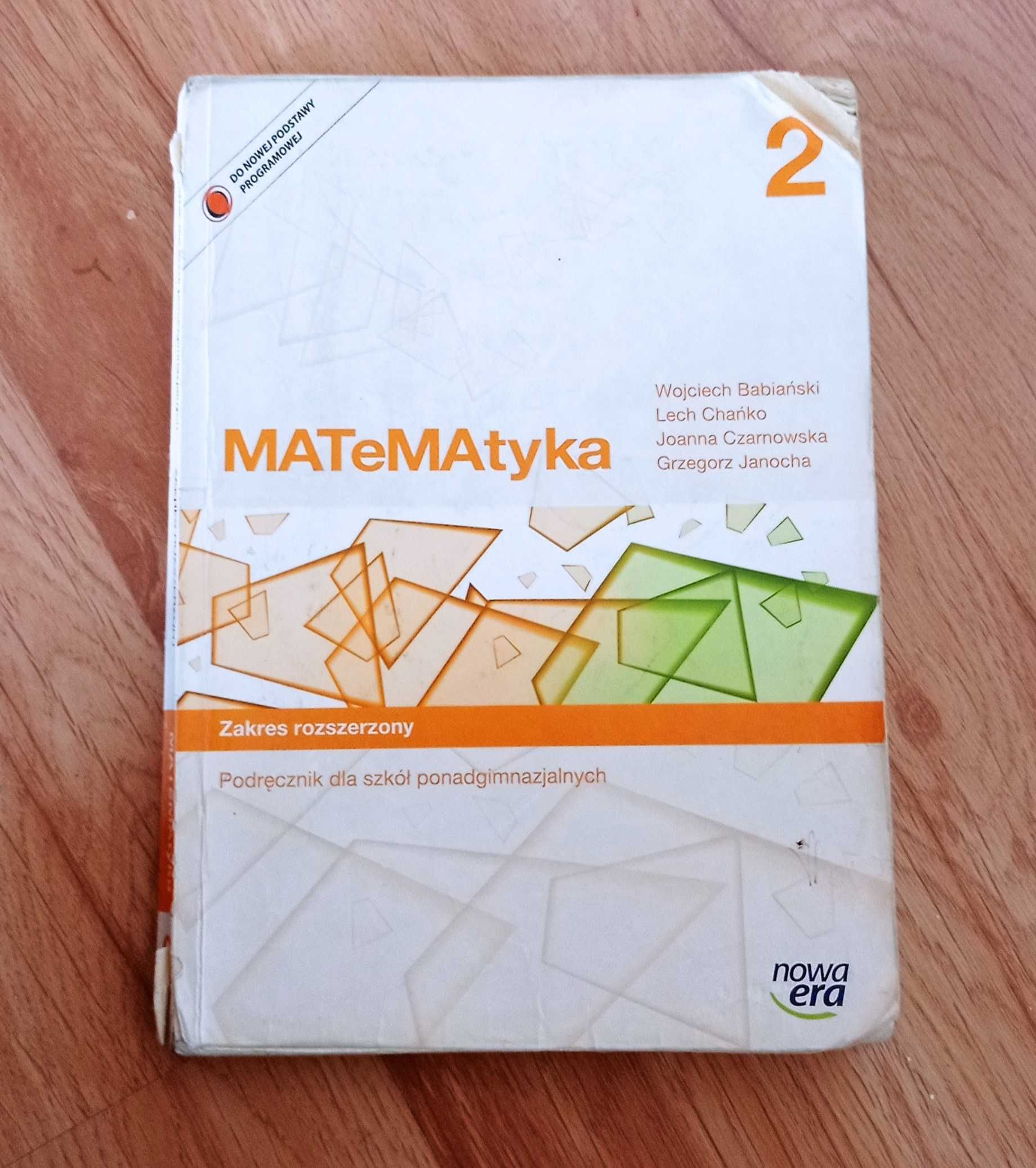 Podręcznik do matematyki zakres rozszerzony