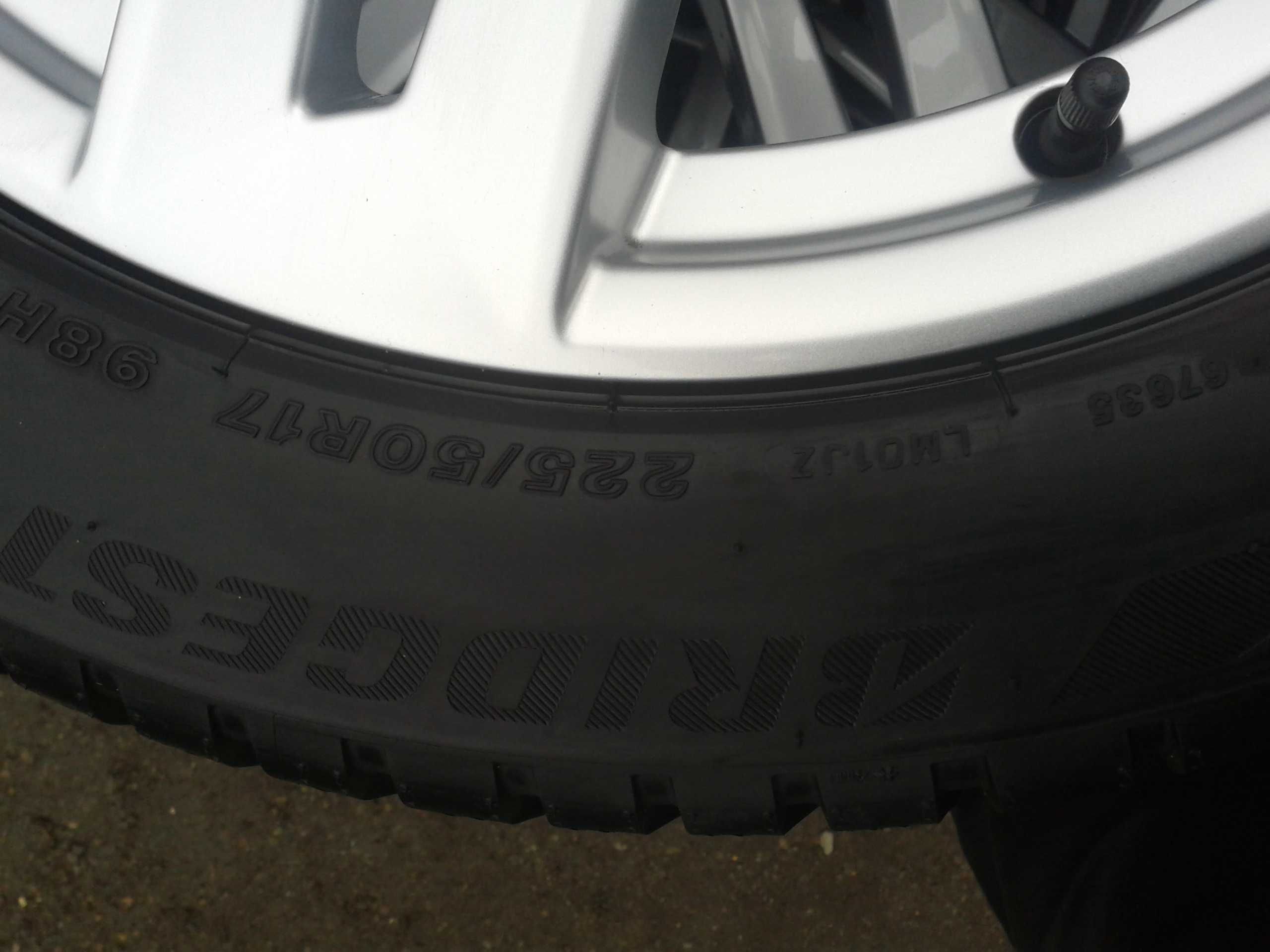 oryginalne r17 kola audi a4 b8 b9 8w0 brigestone mielec 5x112 jak nowe
