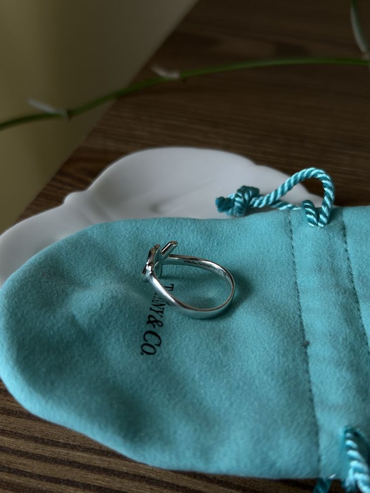 Srebrny pierścionek Tiffany & Co. XO by Paloma Picasso