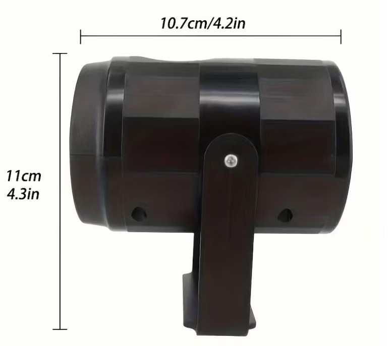 HIT – świąteczny projektor śnieżynek, całkowicie nowy na USB