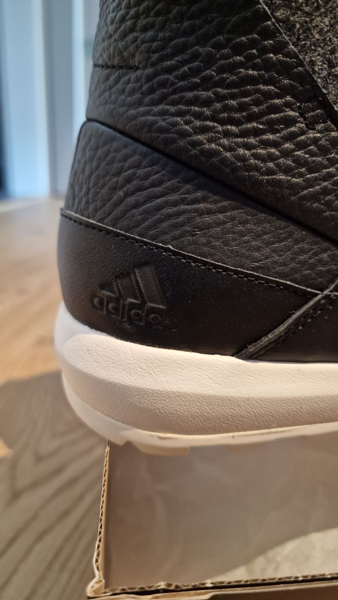 Adidas Zappan II Winter MID buty zimowe trekkingowe skóra filc