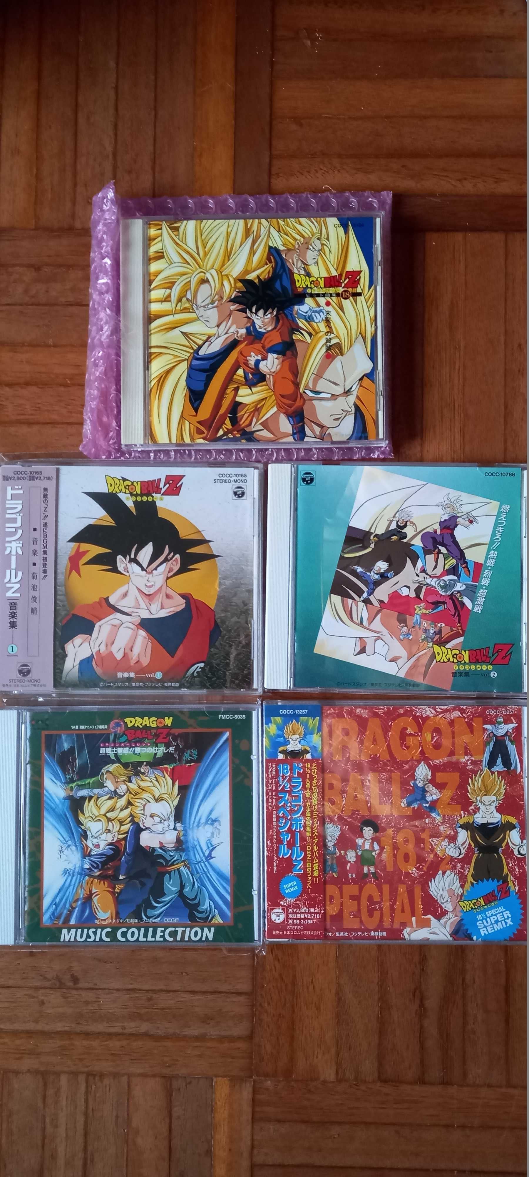 Dragon Ball/Z/GT coletânea de música!