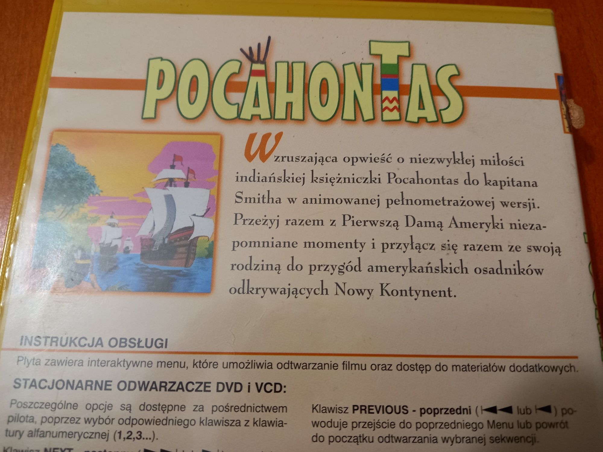 Film Pocahontas Video CD