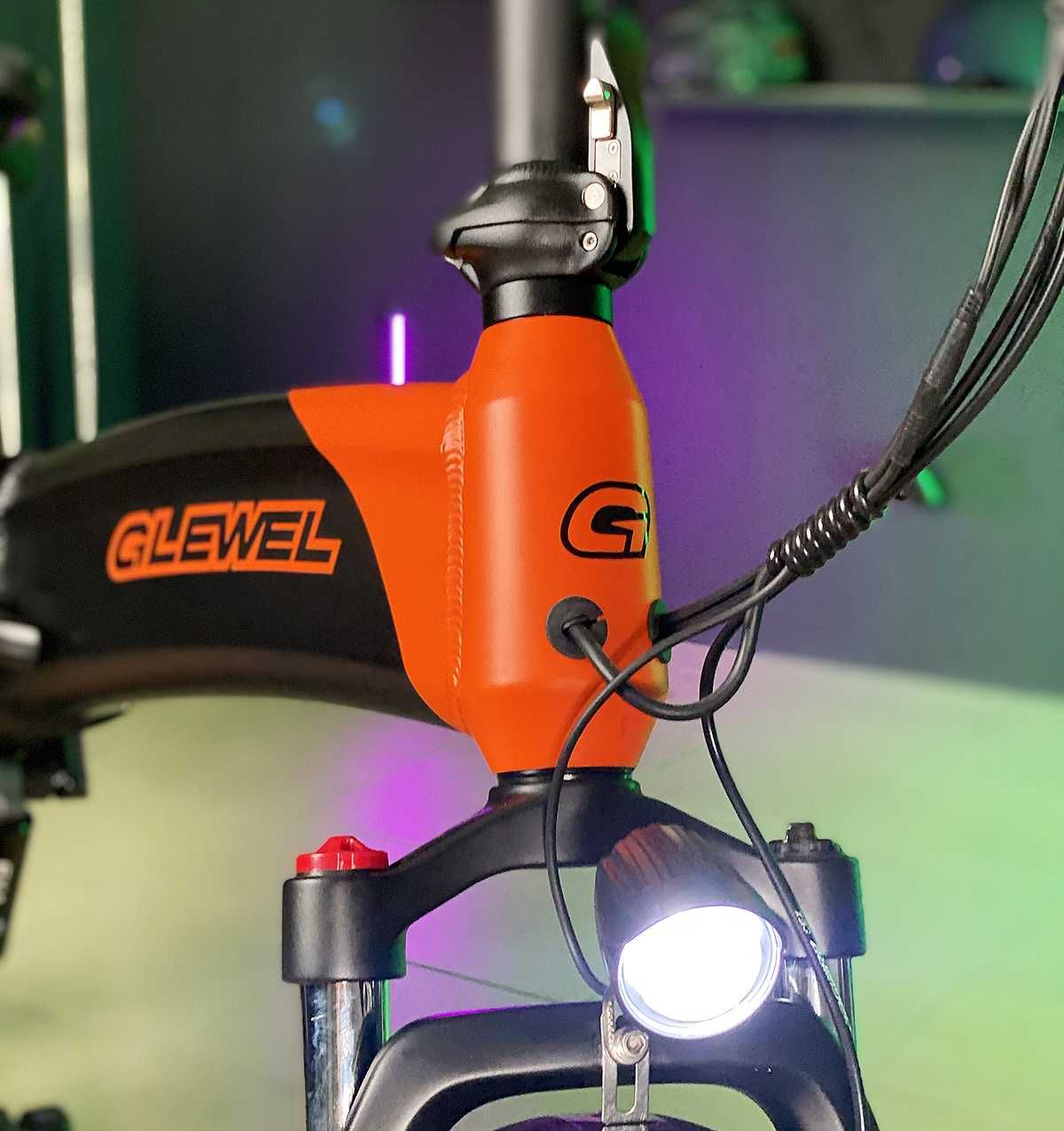 Rower Elektryczny składany GLEWEL Elite Okazja