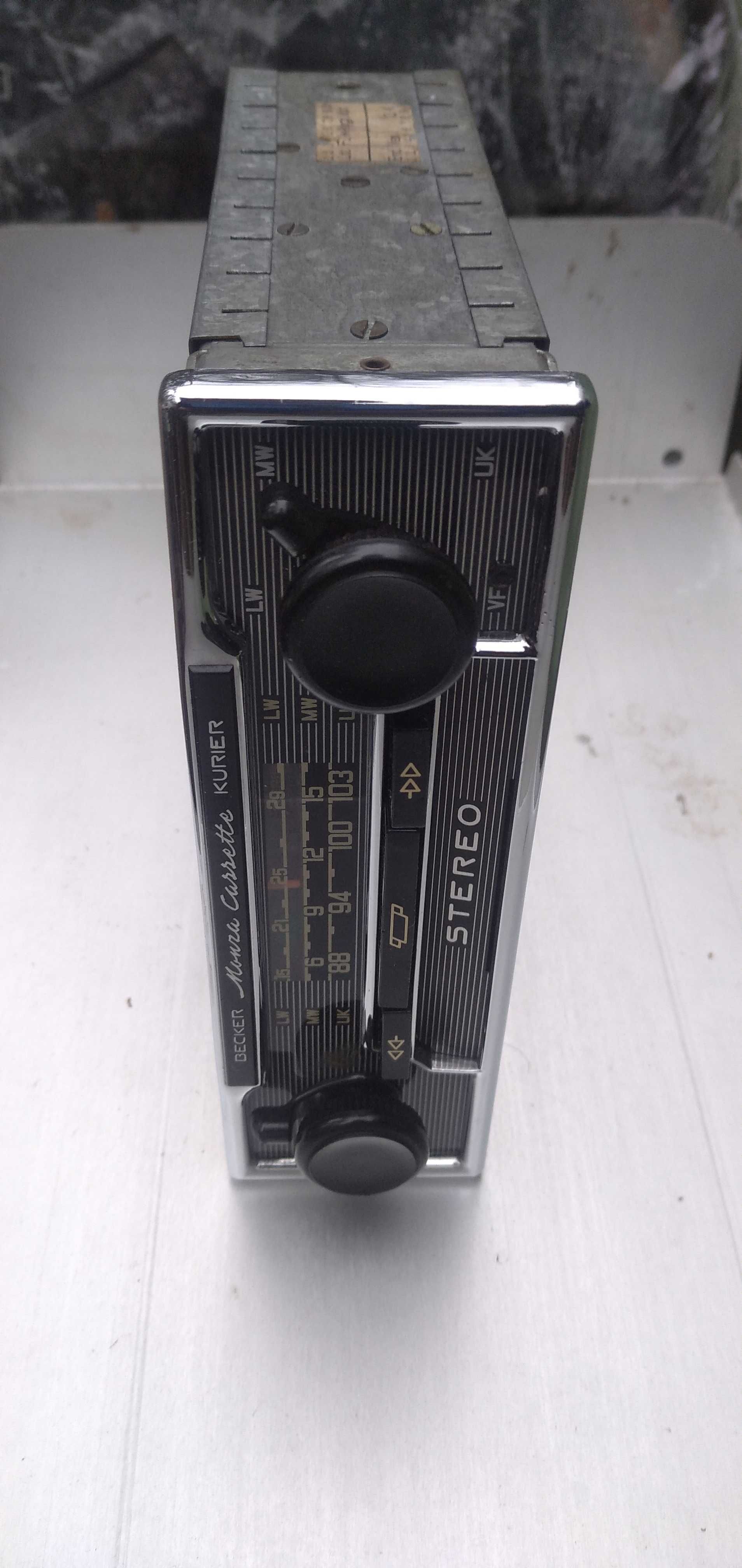 Becker Monza Cassette Kurier Zabytkowe Stare Radio