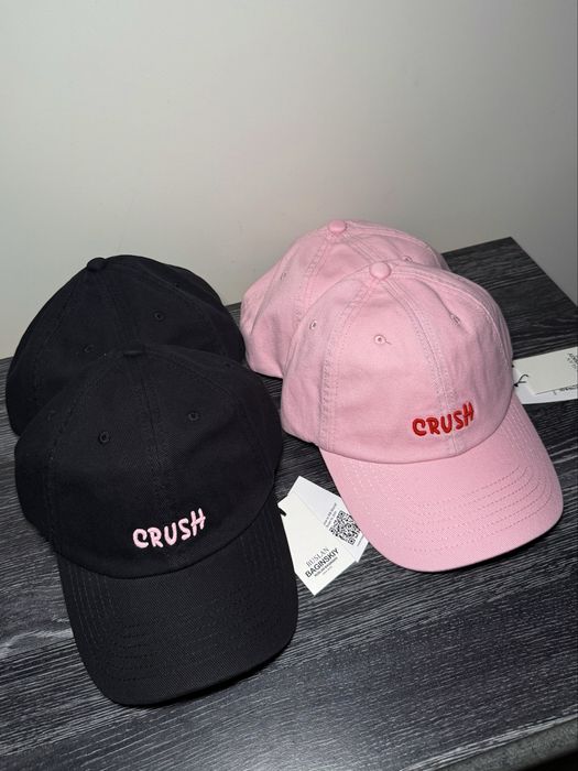 Бейсболка Crush рожева | кепка RB | Ruslan Baginskiy