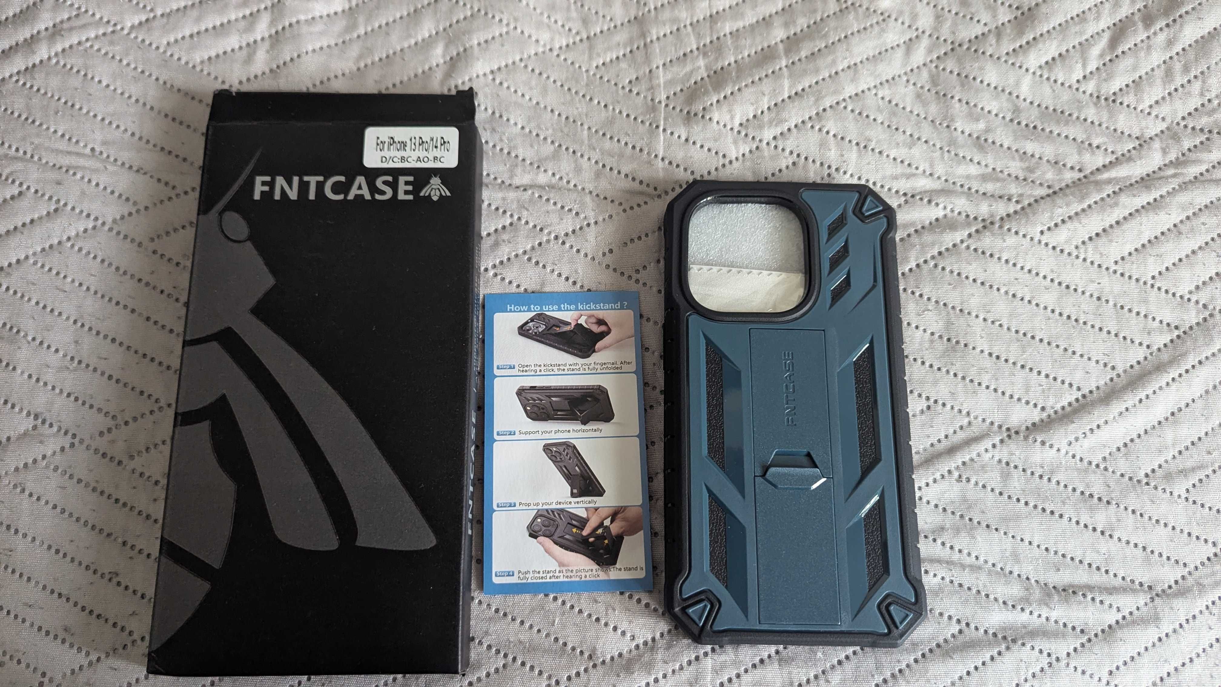 Plecki FNTCASE do Apple IPHONE 13 14 PRO zielony etui case