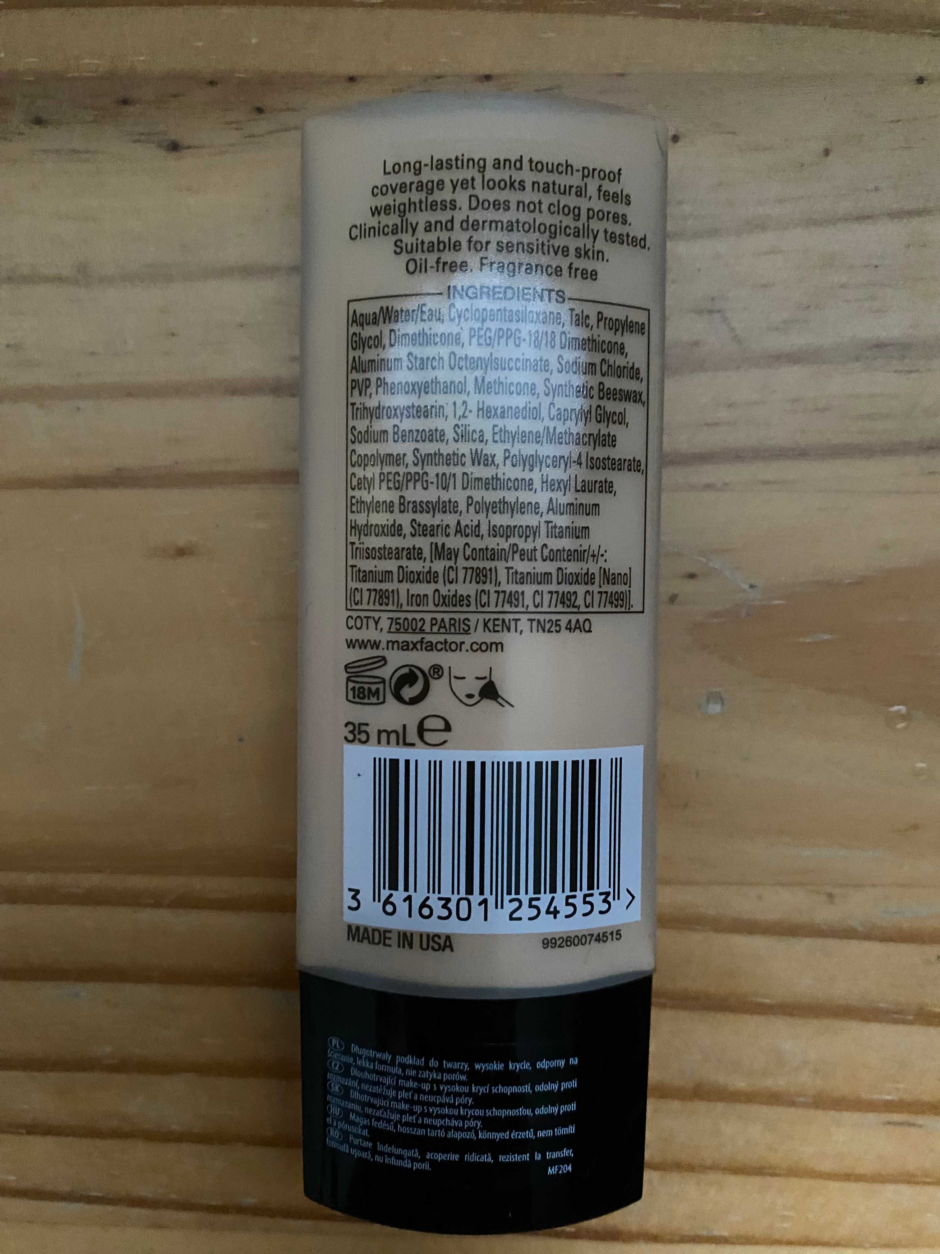 podkład Max Factor Facefinity Lasting Performance 097 Golden Ivory