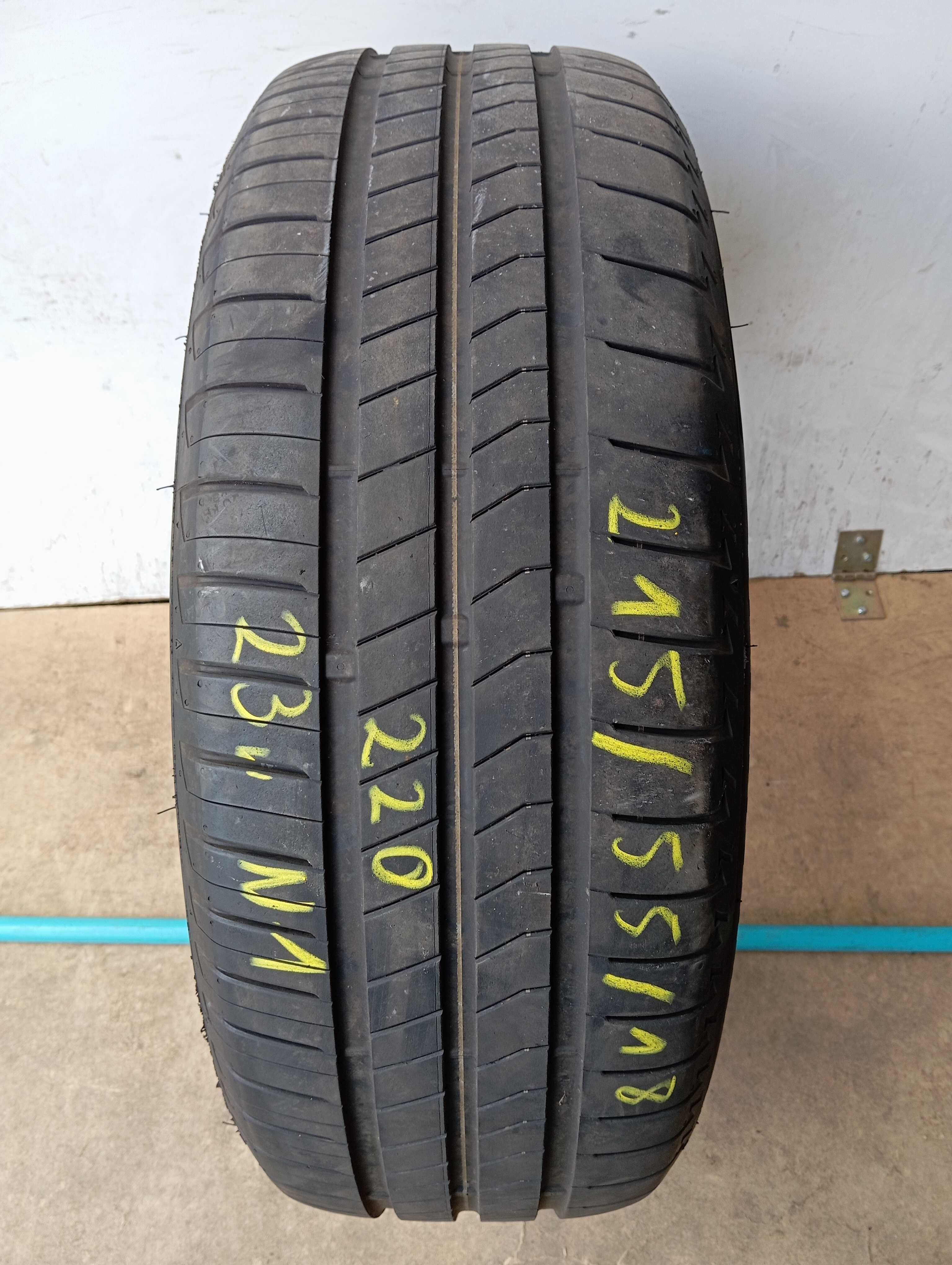1x 215/55 R18 95T Bridgestone Turanza Eco Enliten 2023r 5,2mm