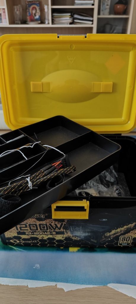 Блок живлення 1200W GOLD cobra power RX-1200AE-B