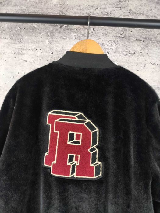 Kurtka Asos bomberka varsity bejsbolówka czarna r. M/L