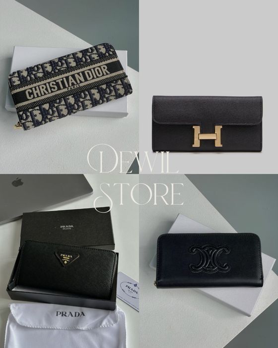 Гаманцi (Hrmes,Praдa,Cеliнe,Diор)