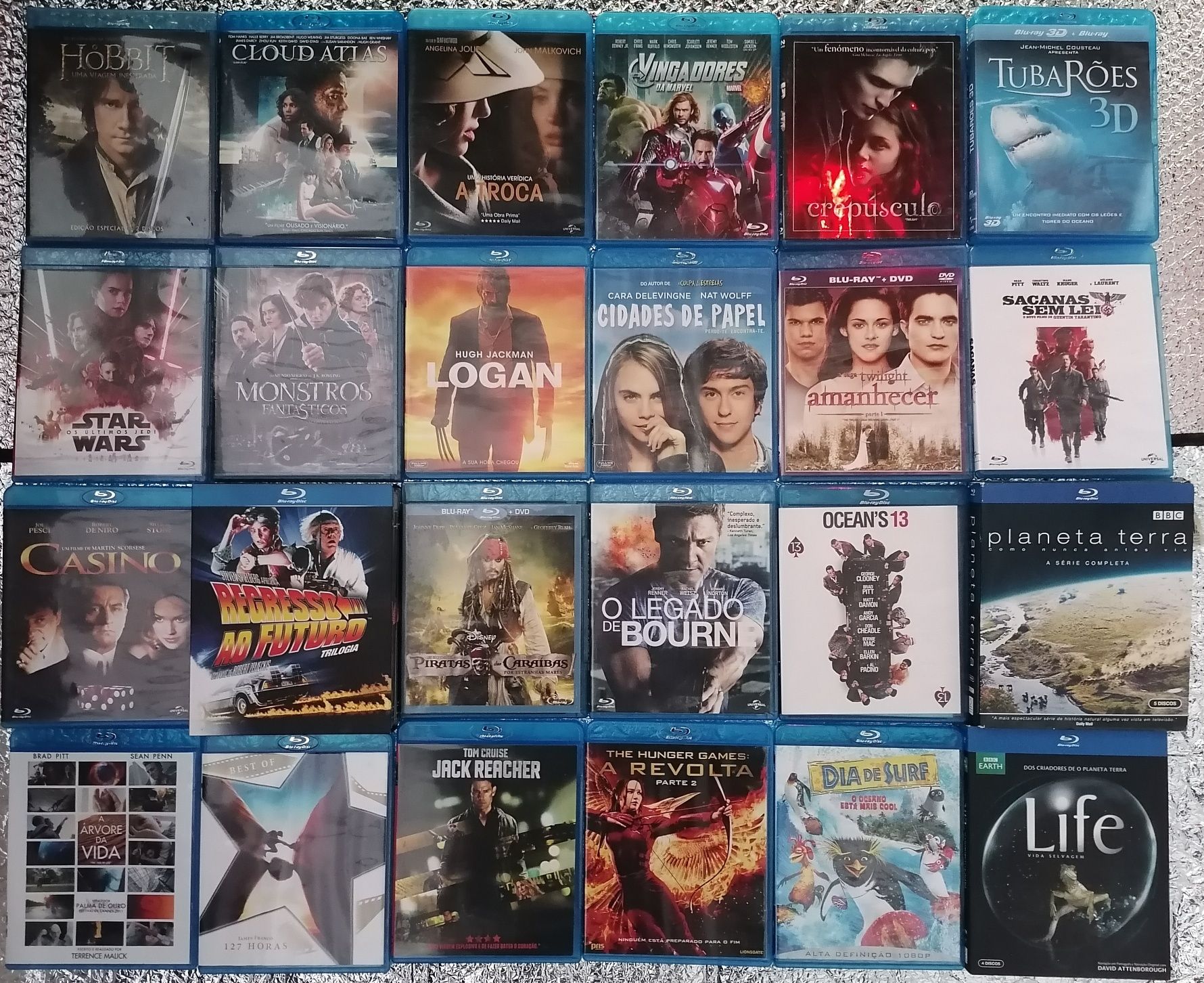 LOTE 204 (Dvd's / Blu-ray's) Originais (LOTE 50) filmes / séries 
LOTE