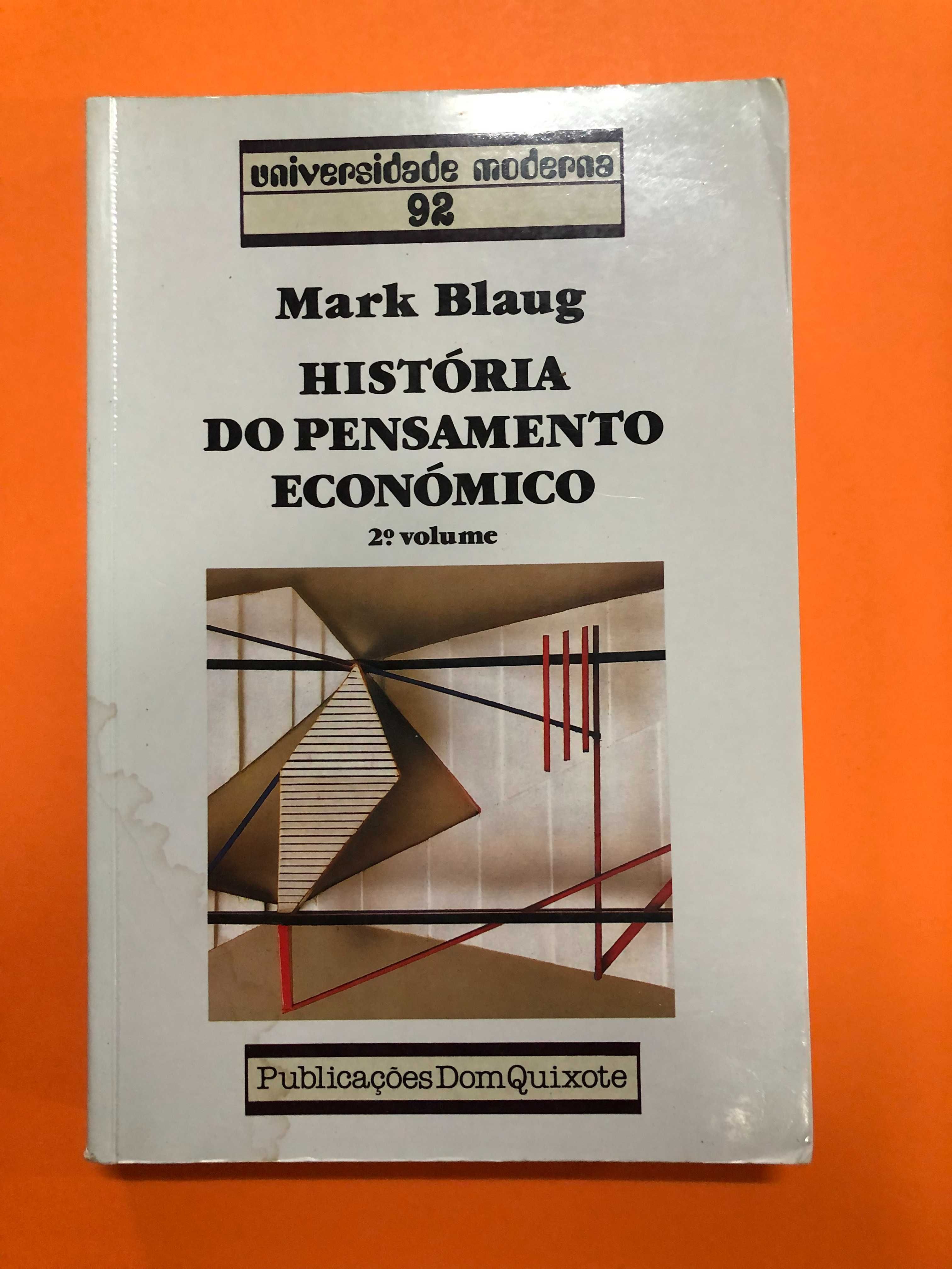 História do pensamento económico 2º Volume - Mark Blaug