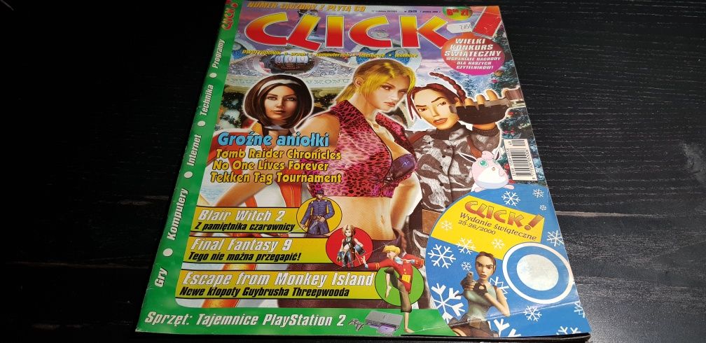 Czasopismo Click! 7 Grudnia 2000 ( numer 25/26 )