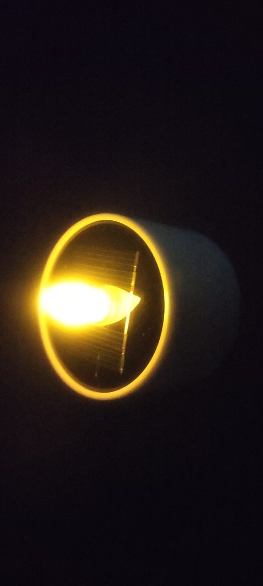 Lampka led light znicz solarny świeczka led imitujący płomień 2 sztuki