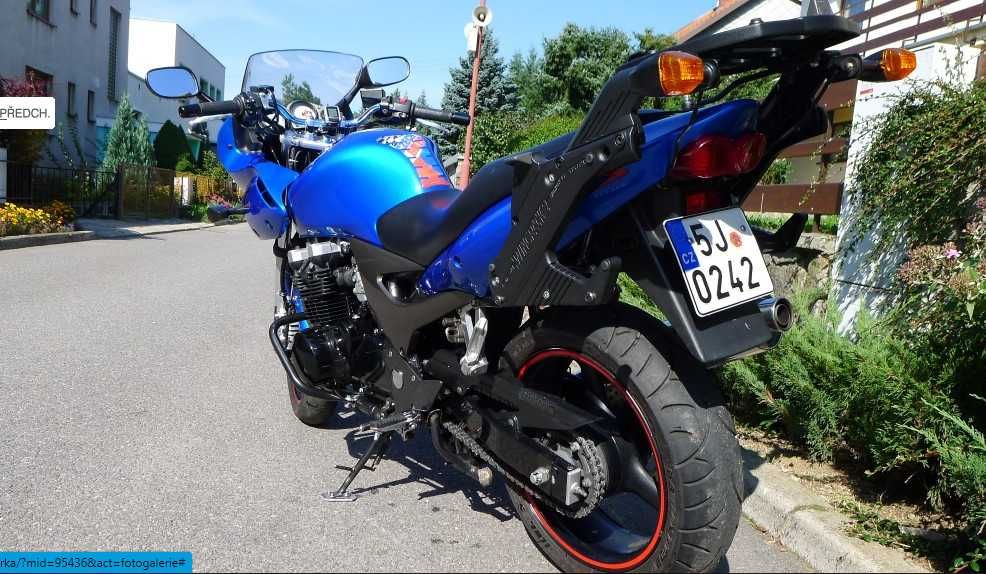 Kawasaki ZR 7 Wingrack stelaż na 3 kufry Givi Monokey aluminiowy