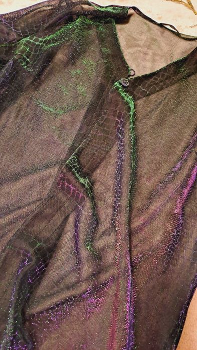 Прозрачная накидка хамелеон