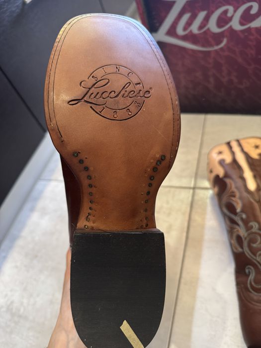 Продам шкіряні ковбойські черевики Lucchese(оригінал)!