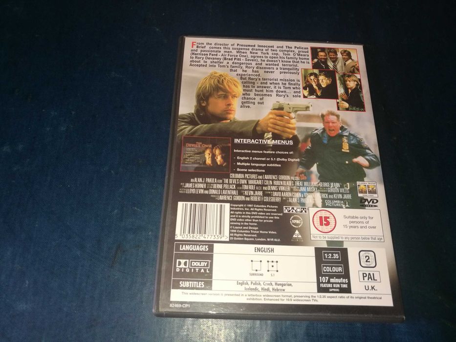 DEVIL'S OWN	DVD (legendagem em Inglês)