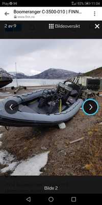 Boomeranger RIB Boat, porządna i szybka łódź