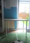 Stolik IKEA biurko białe stół skandynawski