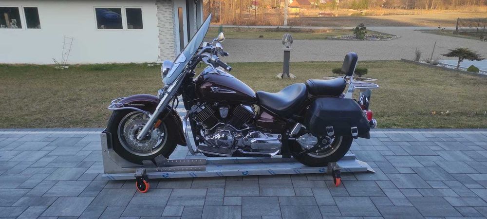Platforma motocyklowa wózek manewrowy pod motocykl STAL NIERDZEWNA