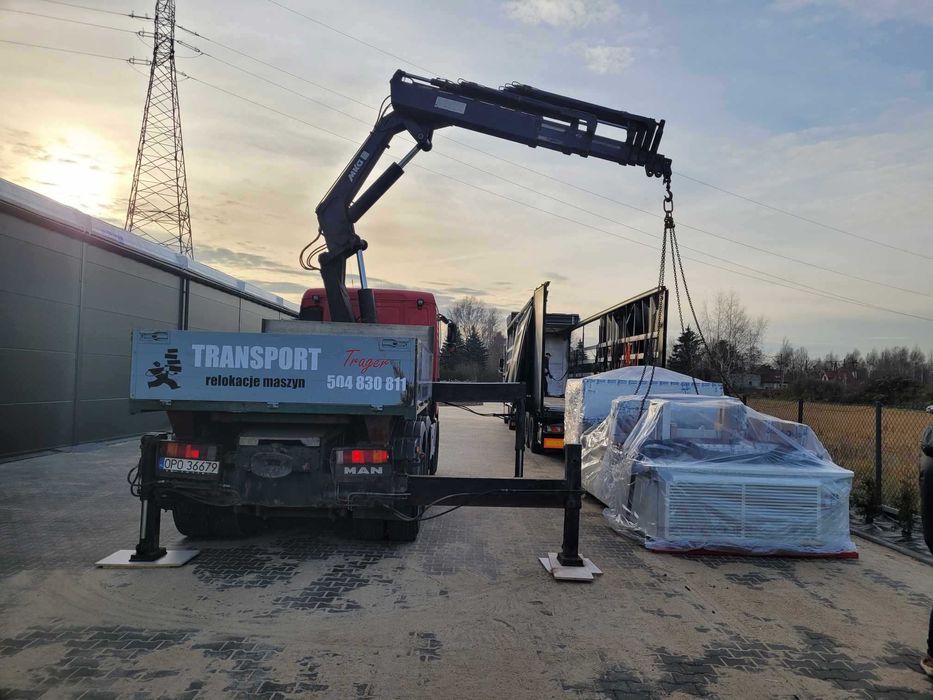 Przewóz kontenerów, transport, usługi HDS.