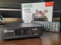 Tuner TV DVB-T2 Cabletech H.264 do odbioru tv naziemnej (darmowej)