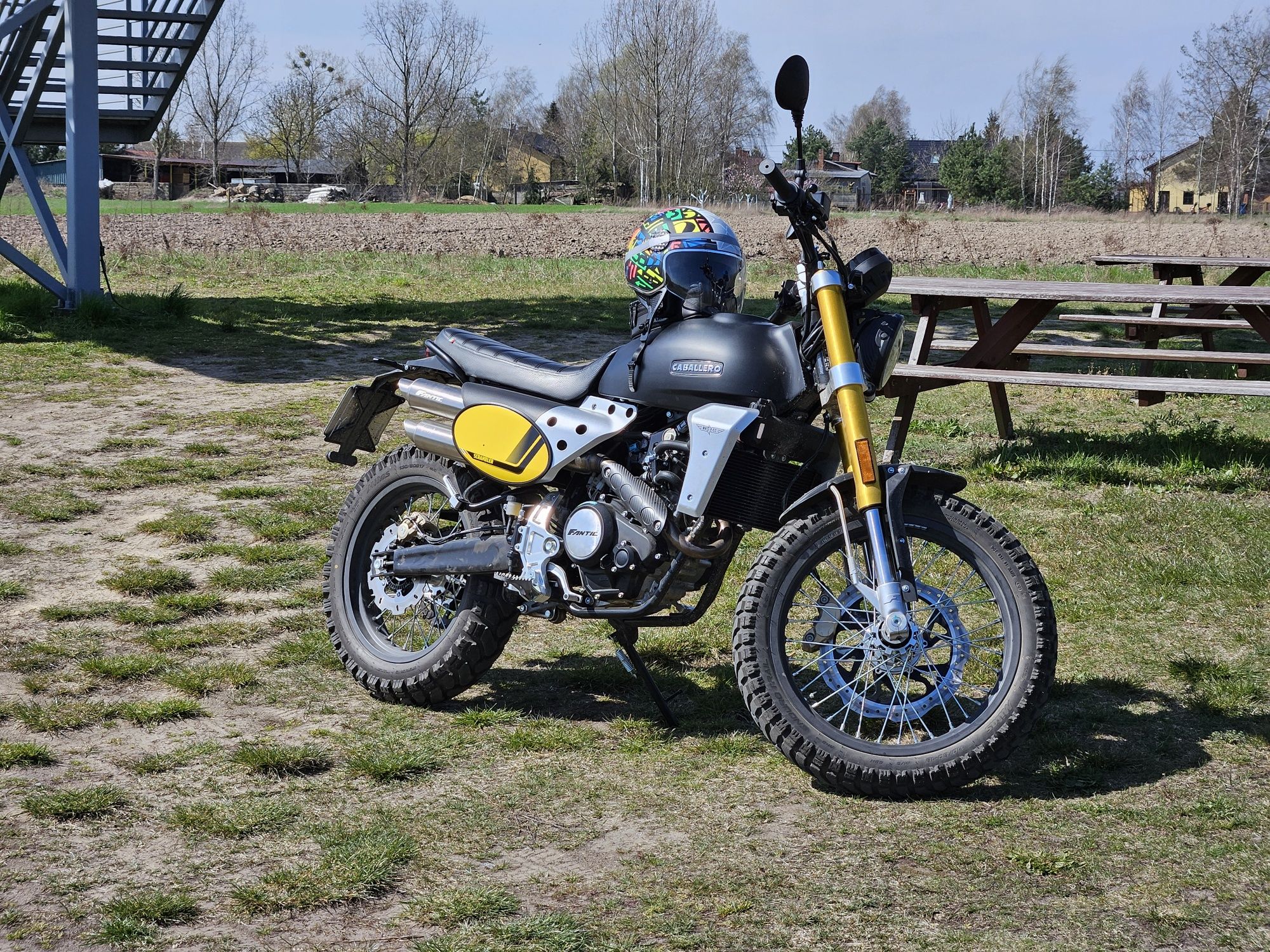 Fantic caballero scrambler 125ccm 2024