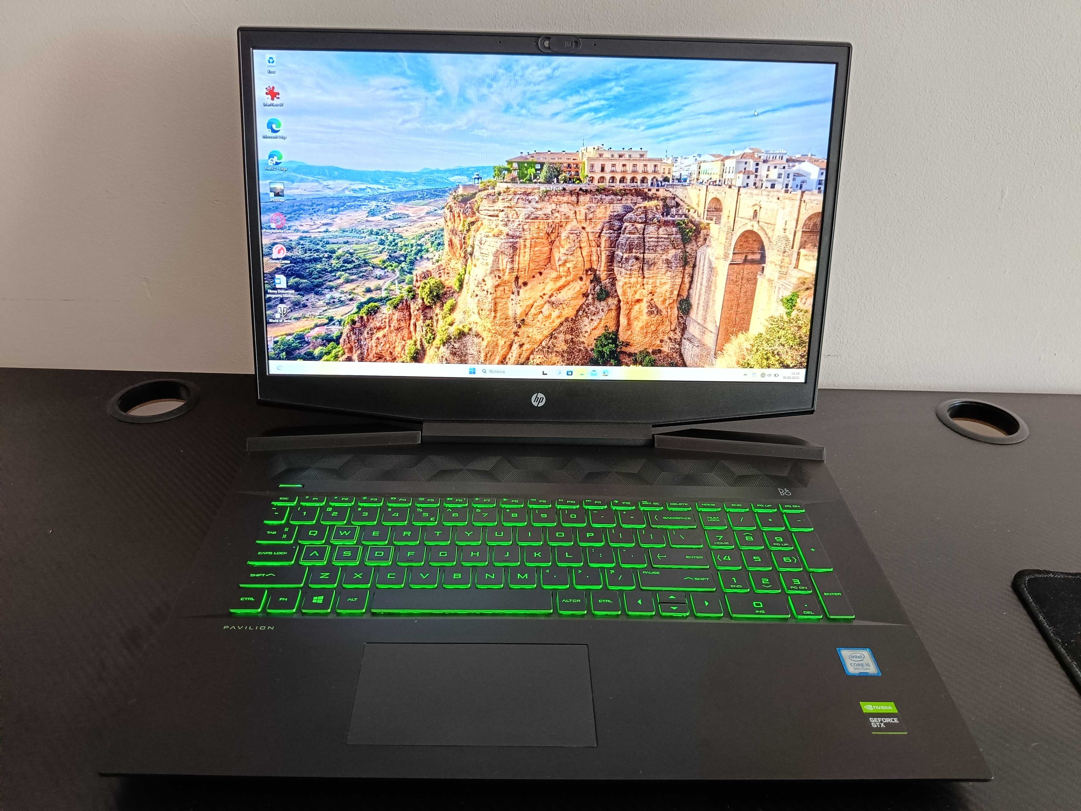 Laptop Gamingowy HP Pavilion 17.3cala
