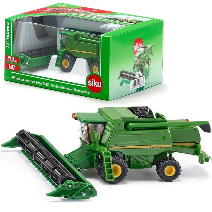 Siku 1876 Kombajn John Deere T670i skala 1:87