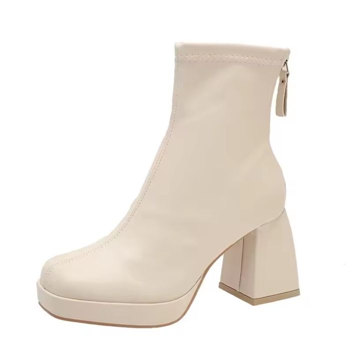 Ботинки Челси - 35й розмір! беж - осінь!