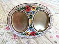 Modura micro mosaico millefiore vintage