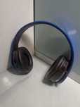 наушники новые bluetooth беспроводные синие с глубокими басами