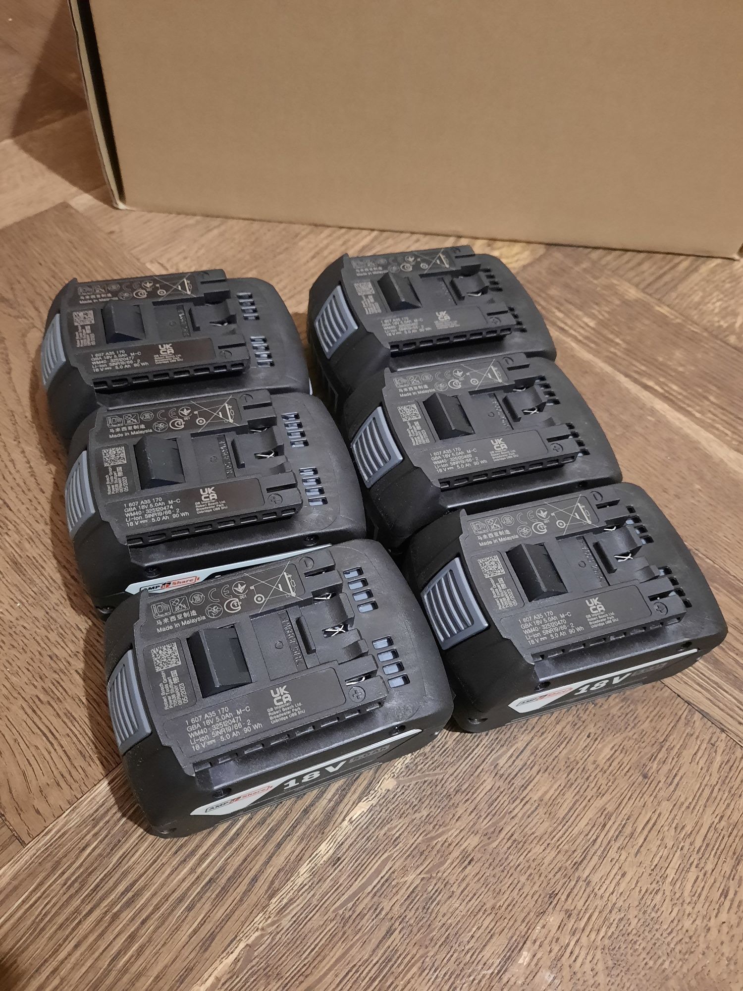 Оригінал(05/2023),нові!!Аккумулятор Bosch  GBA 18 V 5,0 Ah/90Wh