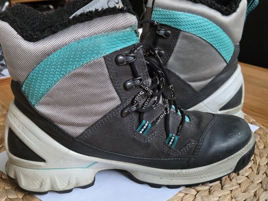 Buty zimowe ECCO z GORTEXem, r. 38 dla starszych dzieci/młodzieży