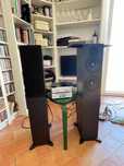 Par de Caixas Acústicas S70 Floor Stand + TEAC A-H01S + TEAC PD-H01S