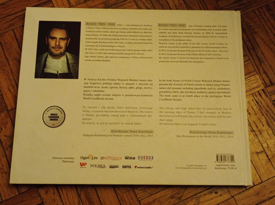 Natura kuchni polskiej Wojciech Modest Amaro Stan Super