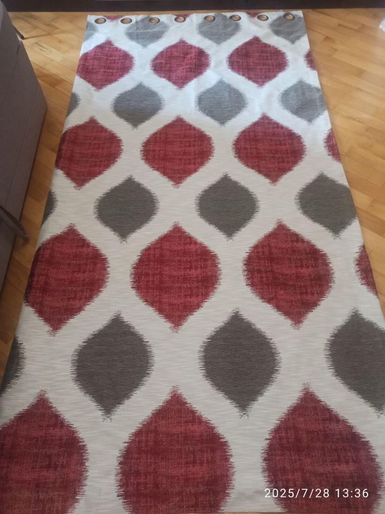 Штори 2 шт на люверсах Dunelm