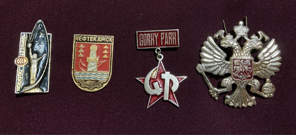Pins Crachas Comunismo Rússia União Soviética