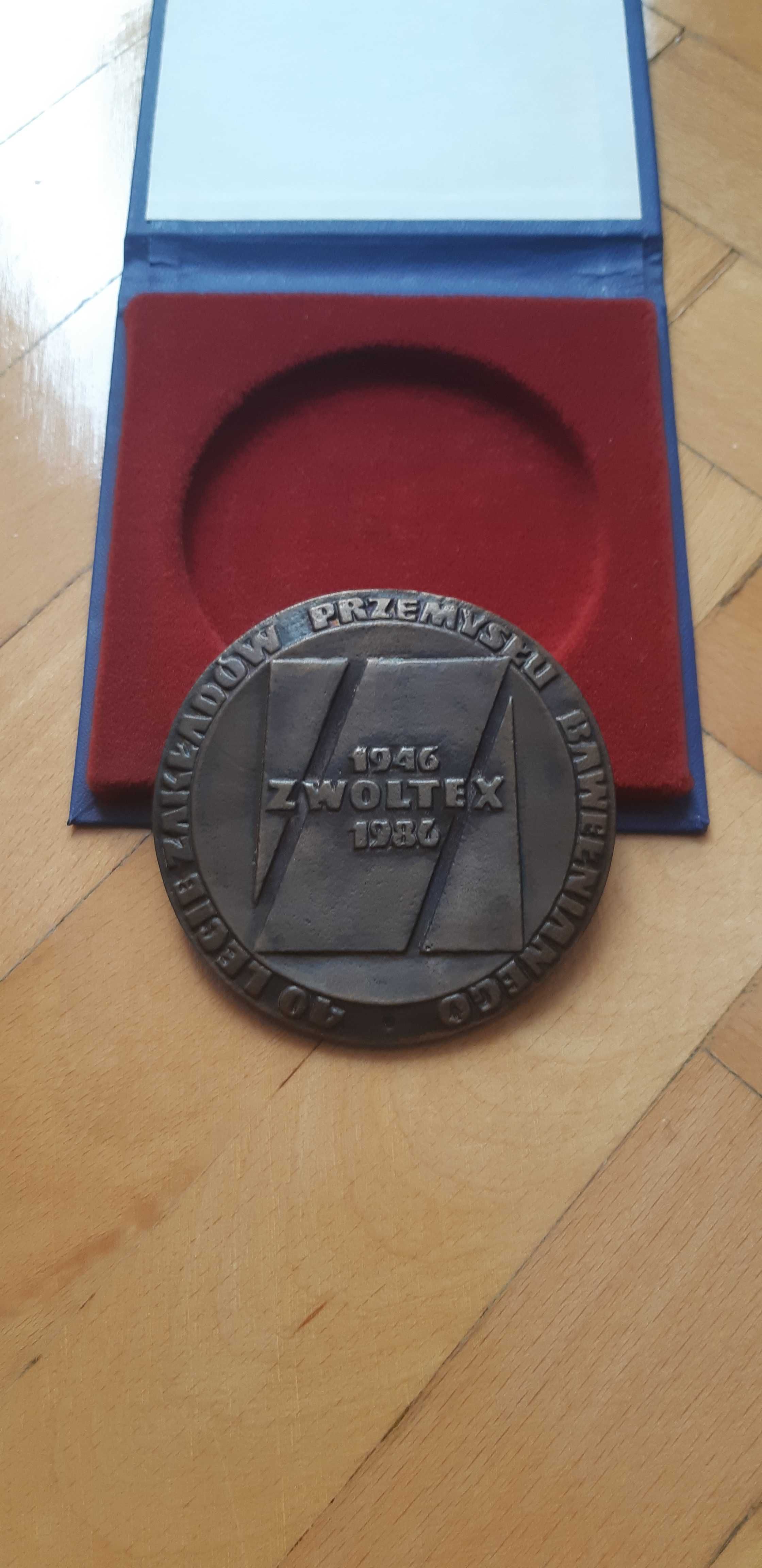 medal Zduńska Wola - średnica 8,5 cm