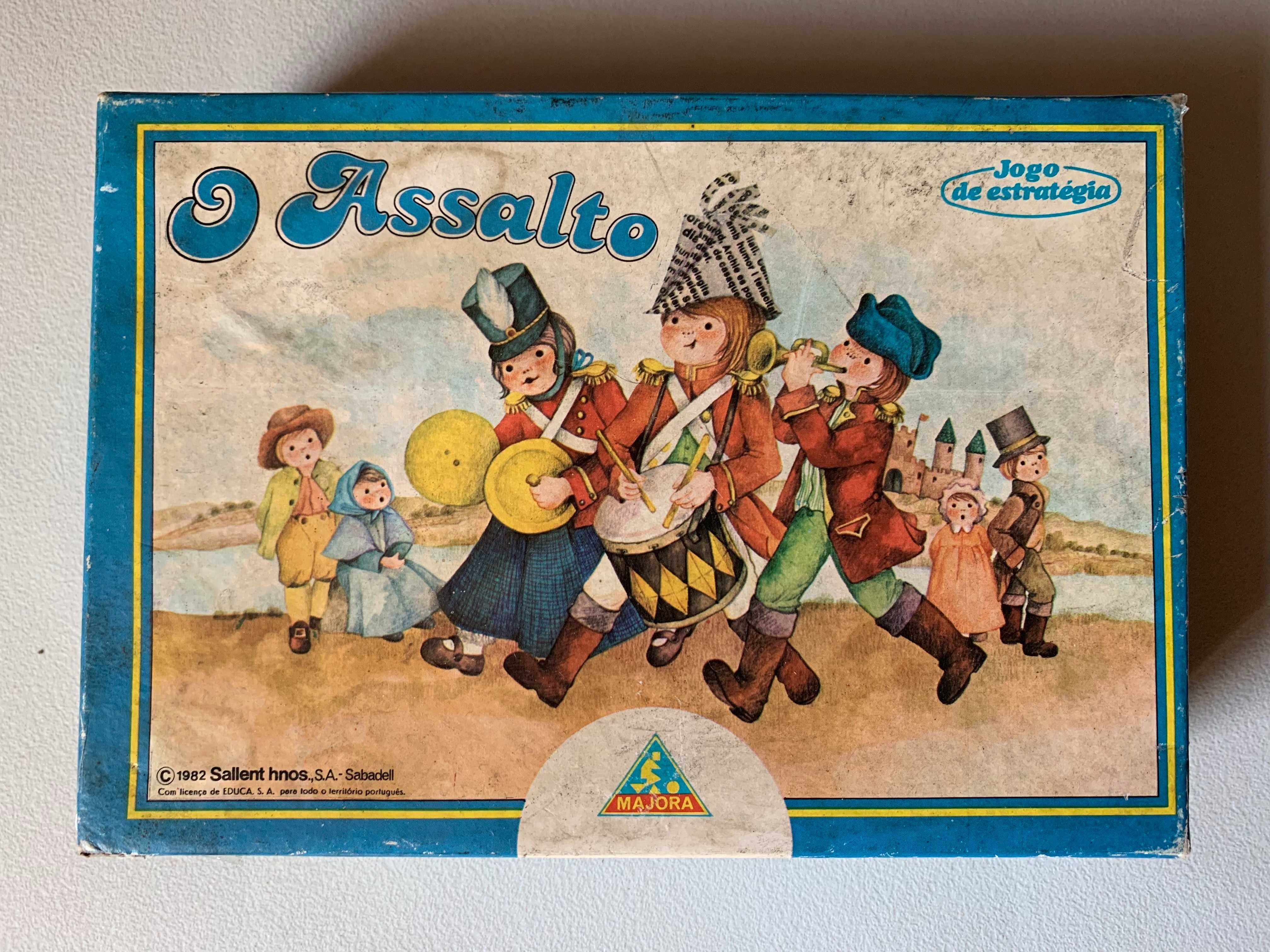 O Assalto - Jogo de Tabuleiro Antigo, Majora [Completo]