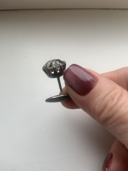 Вінтажні запонки. Срібло 875. СССР