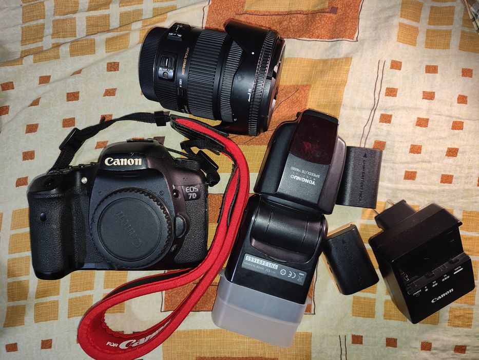 фотоапарат CANON 7D + об'єктив