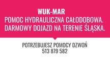 Zatkana rura udrażnianie pogotowie kanalizacyjne hydraulik czyszczenie