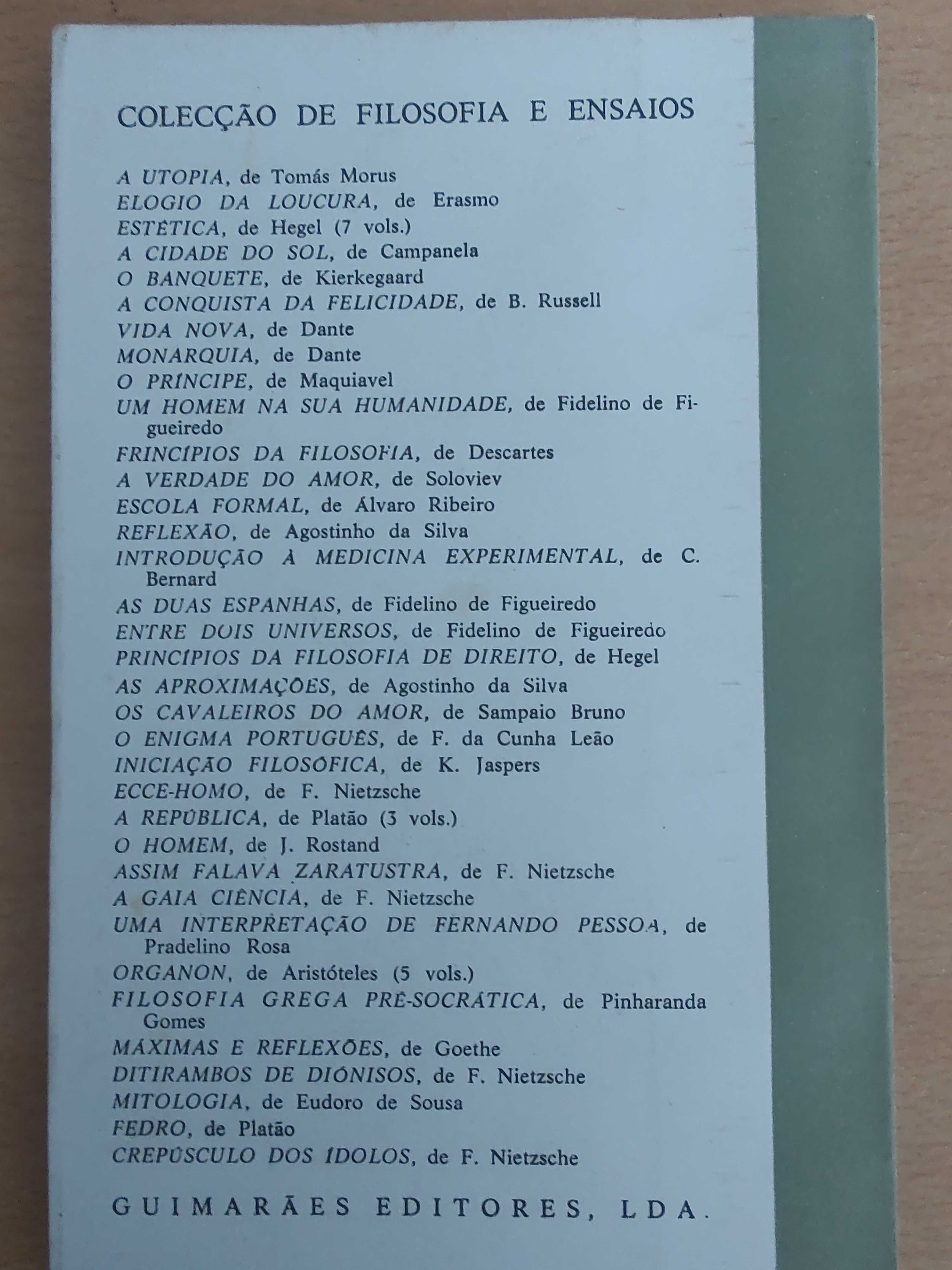 Livro O Simposio ou do Amor - Platão